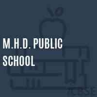 M.H.D. Public School Logo