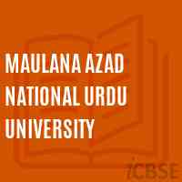 Maulana Azad National Urdu University Logo