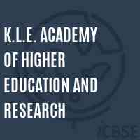 K.L.E. Academy of Higher Education and Research University Logo