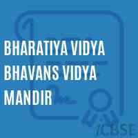 Bharatiya Vidya Bhavans Vidya Mandir School Logo
