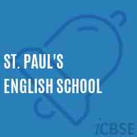 St. Paul'S English School Logo
