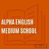 Alpha English Medium School Logo
