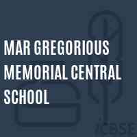 Mar Gregorious Memorial Central School Logo