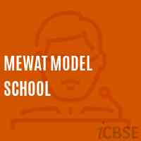 Mewat Model School Logo