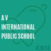 A V International Public School Logo