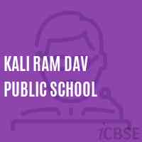 Kali Ram DAV Public School Logo