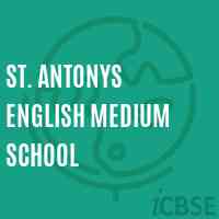 St. Antonys English Medium School Logo