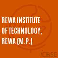 Rewa Institute of Technology, Rewa (M.P.) Logo
