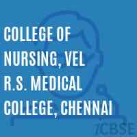 College of Nursing, Vel R.S. Medical College, Chennai Logo