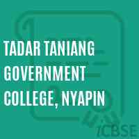 Tadar Taniang Government College, Nyapin Logo