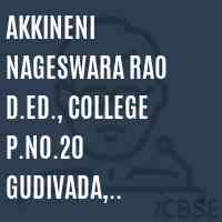 Akkineni Nageswara Rao D.Ed., college P.No.20 Gudivada, Krishna-521301 Logo