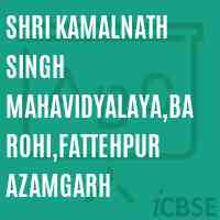 Shri Kamalnath Singh Mahavidyalaya,Barohi,Fattehpur Azamgarh College Logo