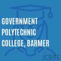 Government Polytechnic College, Barmer Logo
