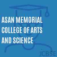 Asan Memorial College of Arts and Science Logo