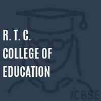 R. T. C. College of Education Logo