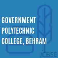 Government Polytechnic College, Behram Logo