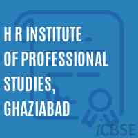 H R Institute of Professional Studies, Ghaziabad Logo