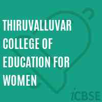 Thiruvalluvar College of Education for Women Logo