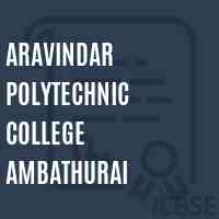 Aravindar Polytechnic College Ambathurai Logo