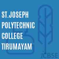 St.Joseph Polytechnic College Tirumayam Logo