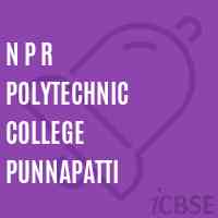 N P R Polytechnic College Punnapatti Logo