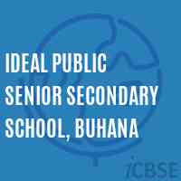 Ideal Public Senior Secondary School, Buhana Logo