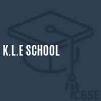 K.L.E School Logo