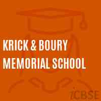 Krick & Boury Memorial School Logo