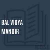 Bal Vidya Mandir School Logo