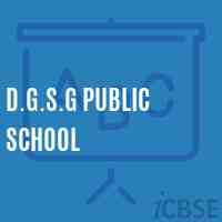 D.G.S.G Public School Logo