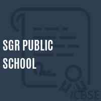 SGR public school Logo