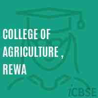 College of Agriculture , Rewa Logo
