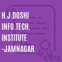 H.J.Doshi Info.Tech. Institute -Jamnagar Logo