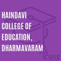 Haindavi College of Education, Dharmavaram Logo