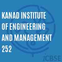 Kanad Institute of Engineering and Management 252 Logo