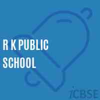 R K Public School Logo