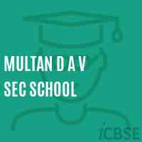 Multan D A V Sec School Logo