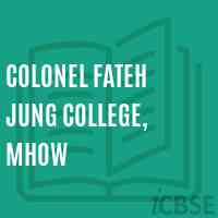 Colonel Fateh Jung College, Mhow Logo