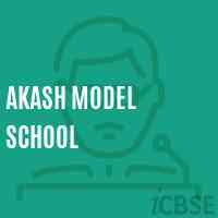 Akash Model School Logo