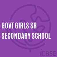 Govt Girls Sr Secondary School Logo