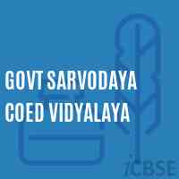 Govt Sarvodaya Coed Vidyalaya School Logo