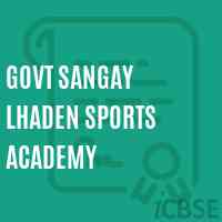 Govt Sangay Lhaden Sports Academy School Logo