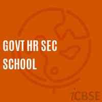 Govt Hr Sec School Logo