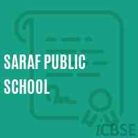 Saraf Public School Logo
