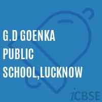 G.D Goenka Public School,Lucknow Logo