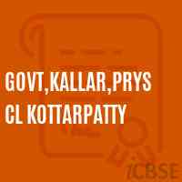 Govt,Kallar,Pryscl Kottarpatty Primary School Logo