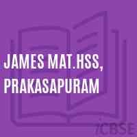 James Mat.Hss, Prakasapuram Senior Secondary School Logo