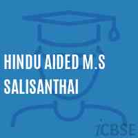 Hindu Aided M.S Salisanthai Middle School Logo