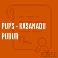 Pups - Kasanadu Pudur Primary School Logo