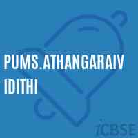 Pums.Athangaraividithi Middle School Logo